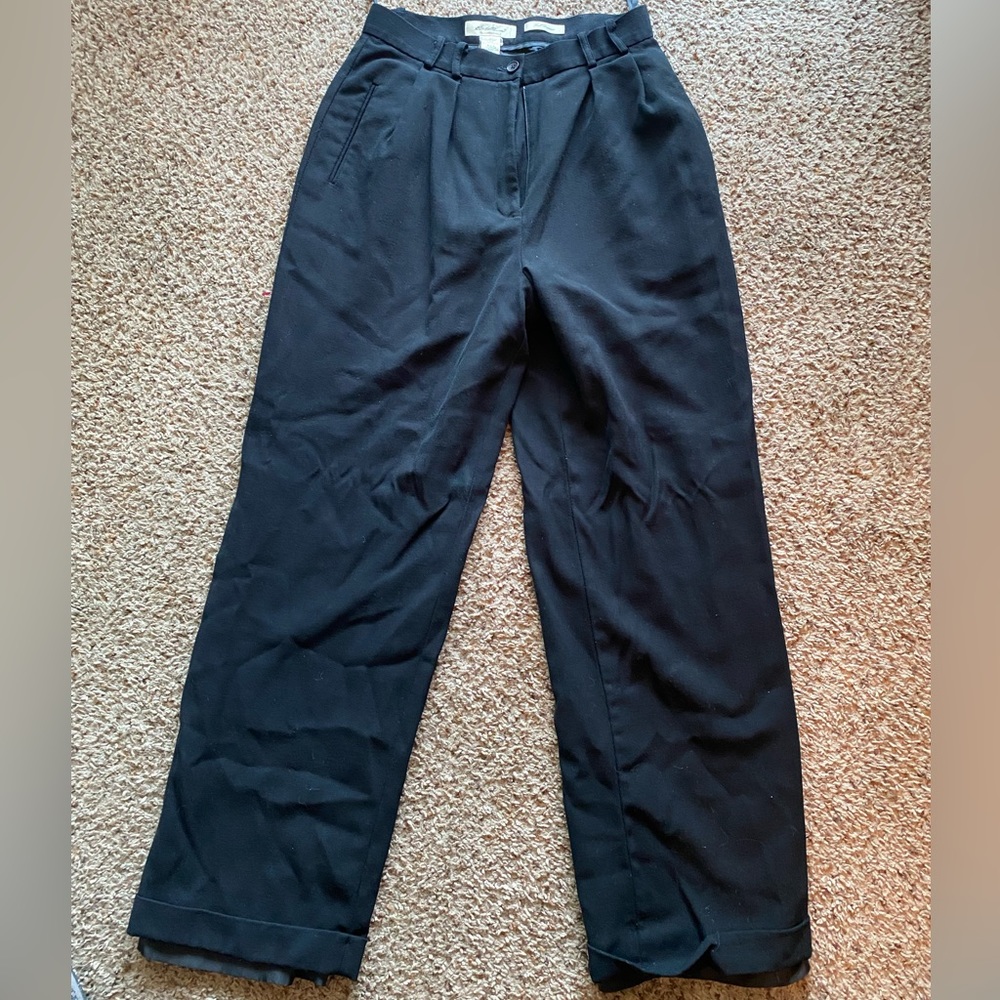 Black trousers